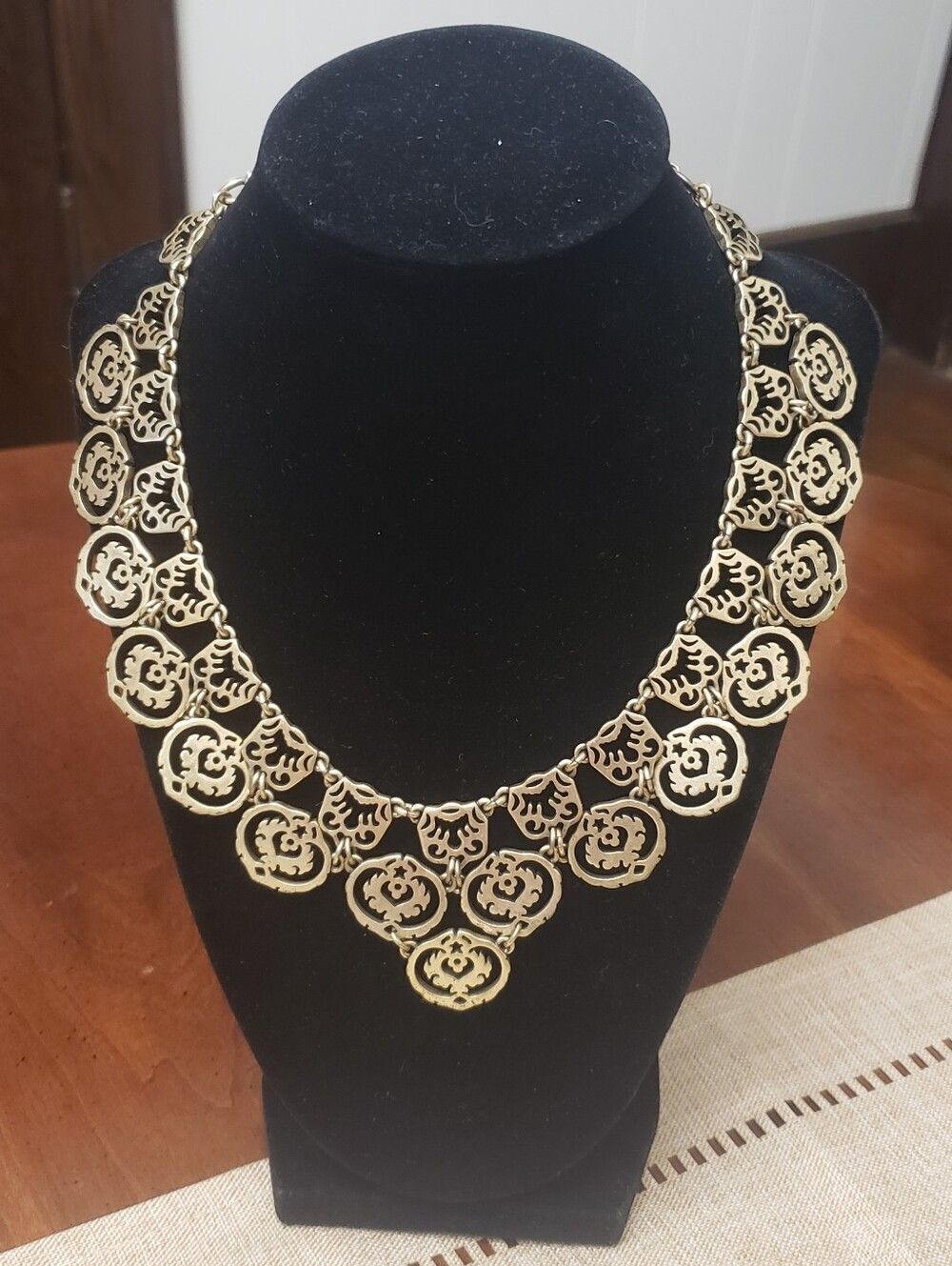 LUCKY BRAND Goldtone Statement Necklace